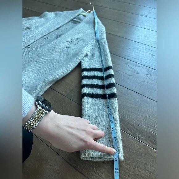 MOTHER The Hip Cardigan in Map Of Stars - Picture 14 of 16